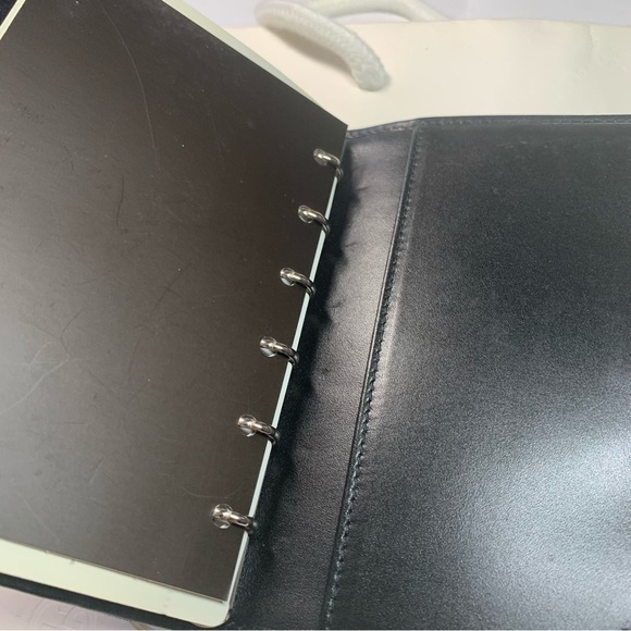 Gucci Black Fabric Wallet with Metal Clasp Agenda Cover - Picture 7 of 10